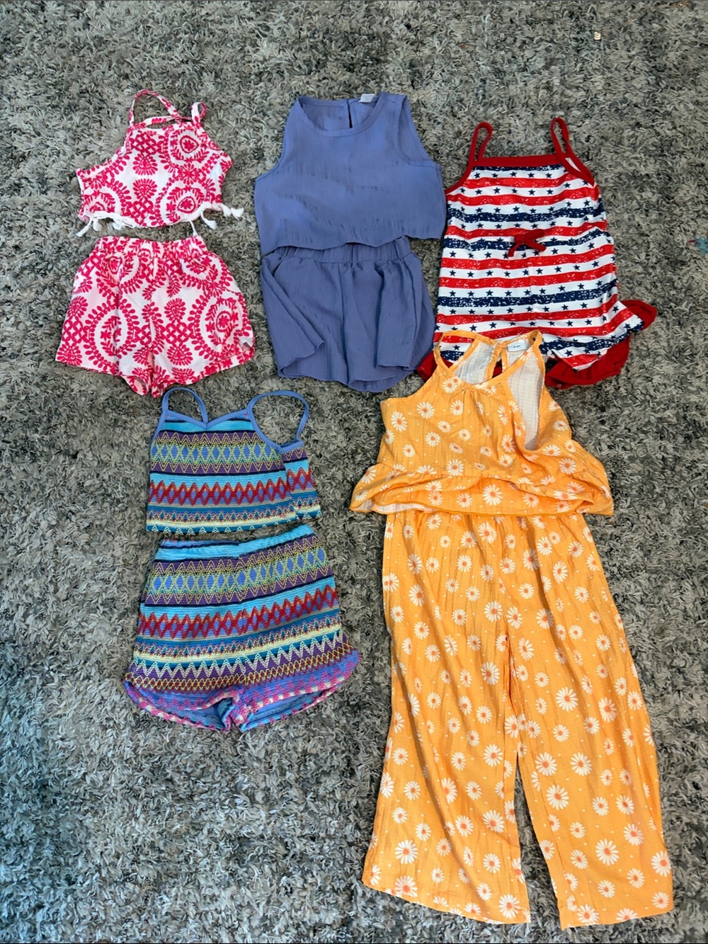 Kids Yellow Daisy Wide-Leg Jumpsuit - Brand